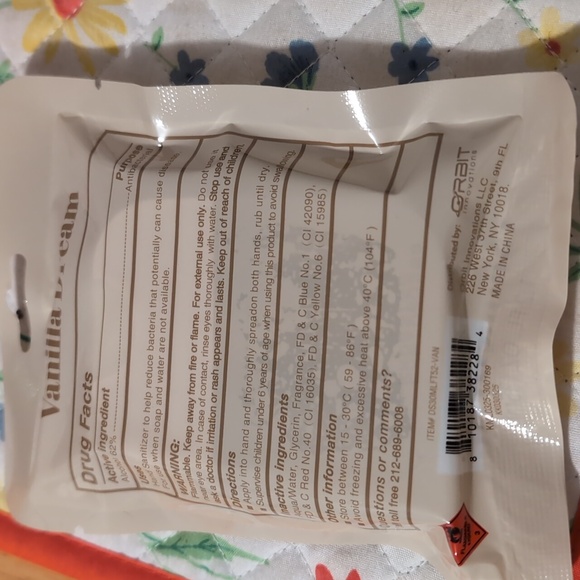 Vanilla Dream Hand Sanitizer New - Picture 2 of 4